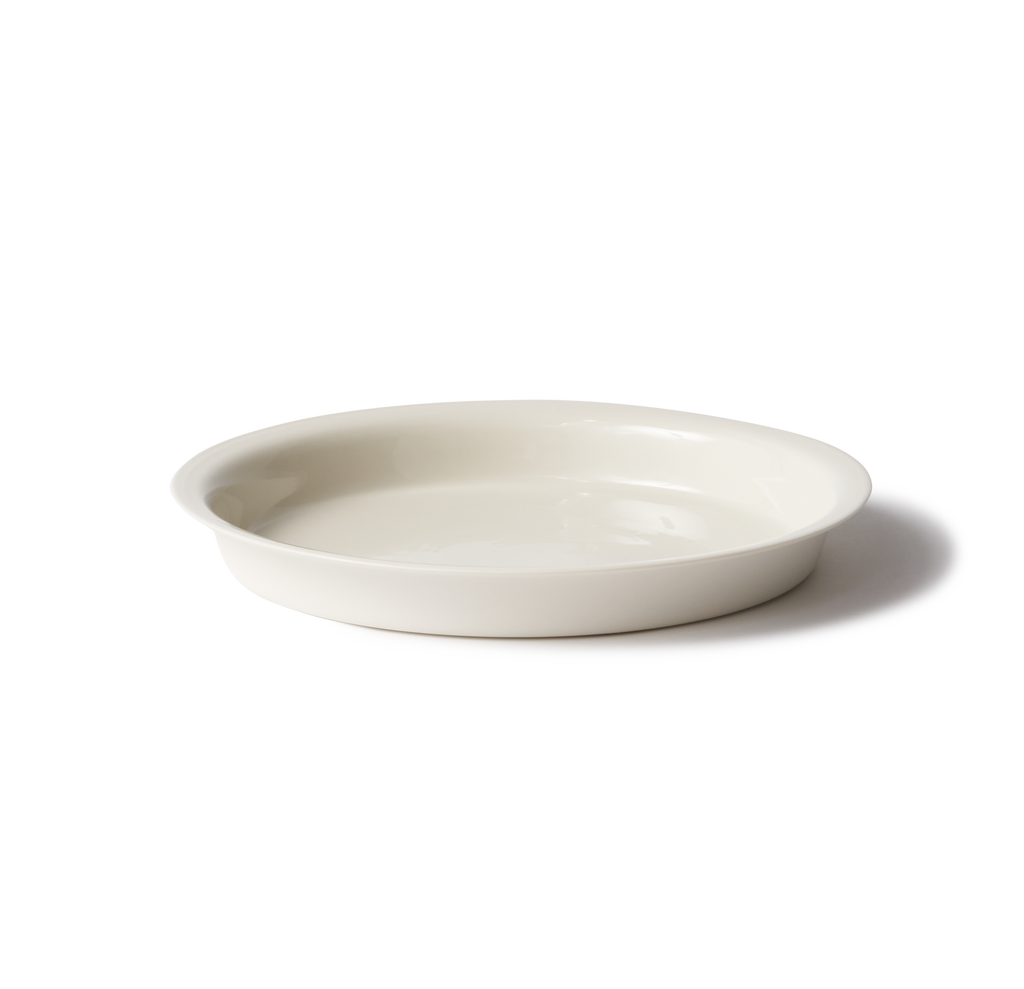 porcelain pie dish