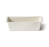 small porcelain baking dish on transparent background