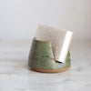 Handmade Ceramic Sponge Holder with Sponge
