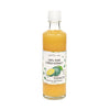 Bottle of 100% pure citrus extract with a label on a white background